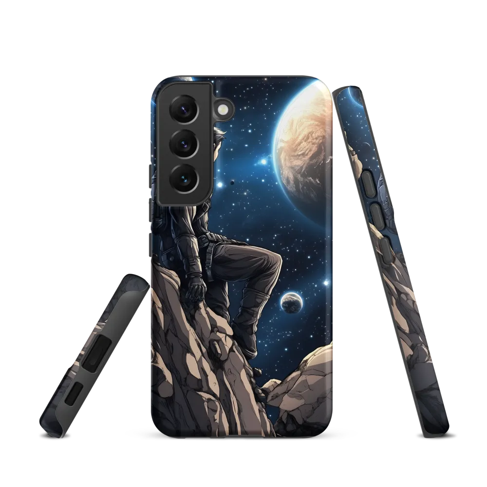 Gazing Into the Cosmos | Phone Case |  S22 | Tough Case | Matte