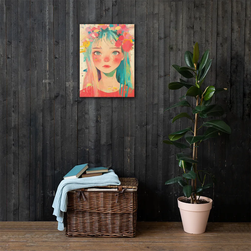 Whimsical Blossom | Canvas | 18″×24″