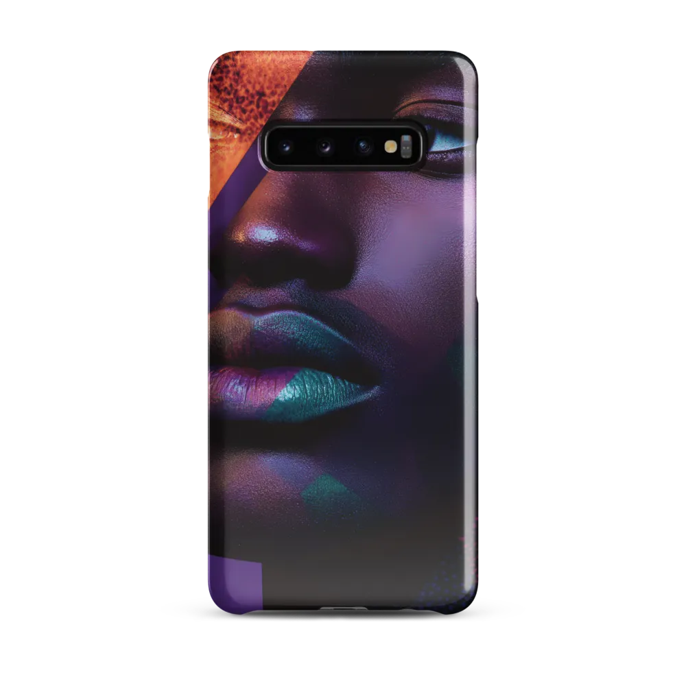 Geometric Resonance | Phone Case |  S10 Plus | Snap Case | Glossy