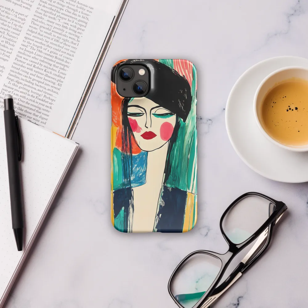 Portrait of Confidence | Phone Case |  14 Plus | Snap Case | Glossy