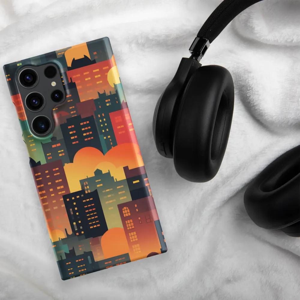 Twilight in the Concrete Jungle | Phone Case |  S23 Ultra | Snap Case | Matte
