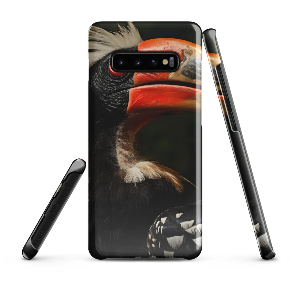 Majesty of the Hornbill | Phone Case |  S10 Plus | Snap Case | Glossy