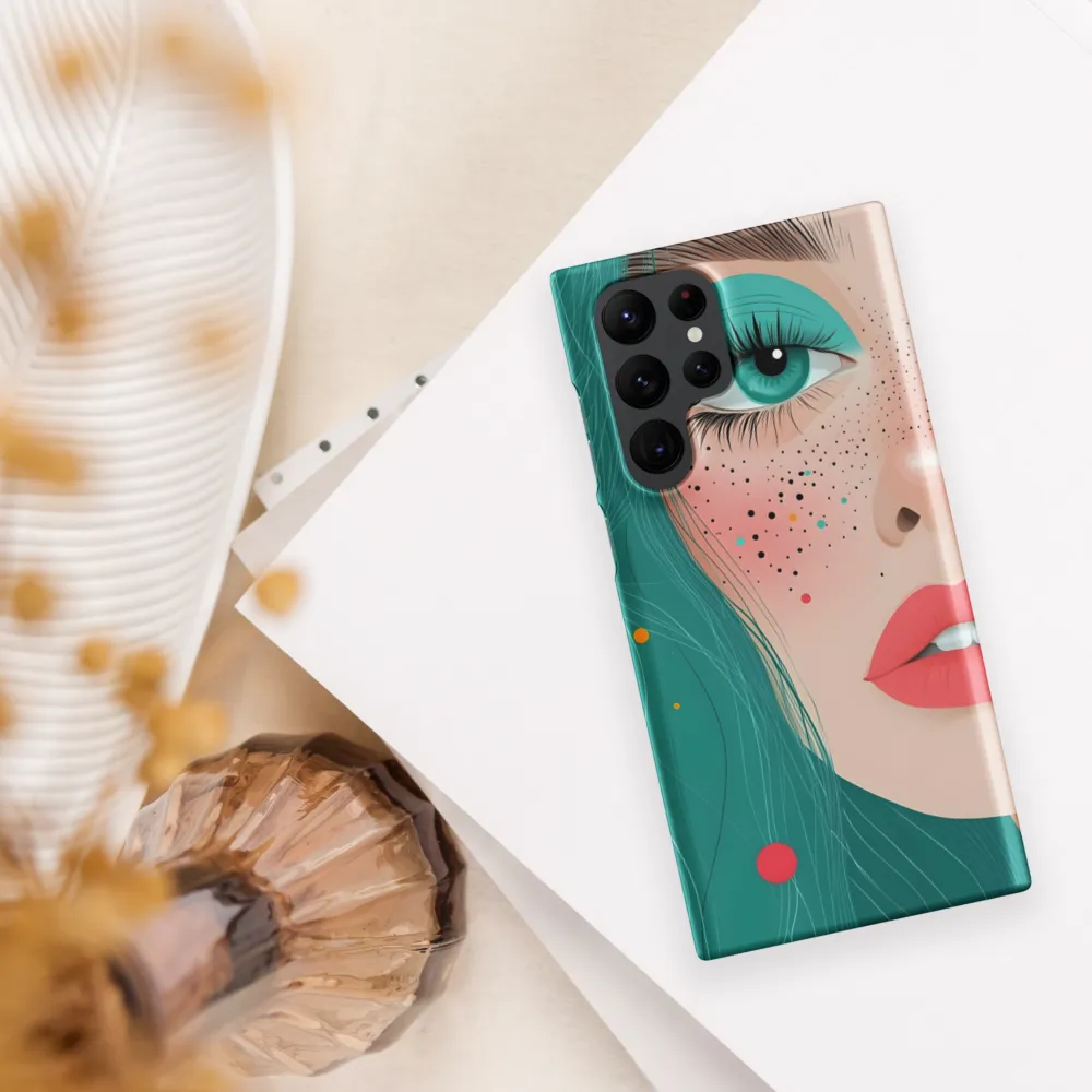 A Playful Portrait: Turquoise Temptation