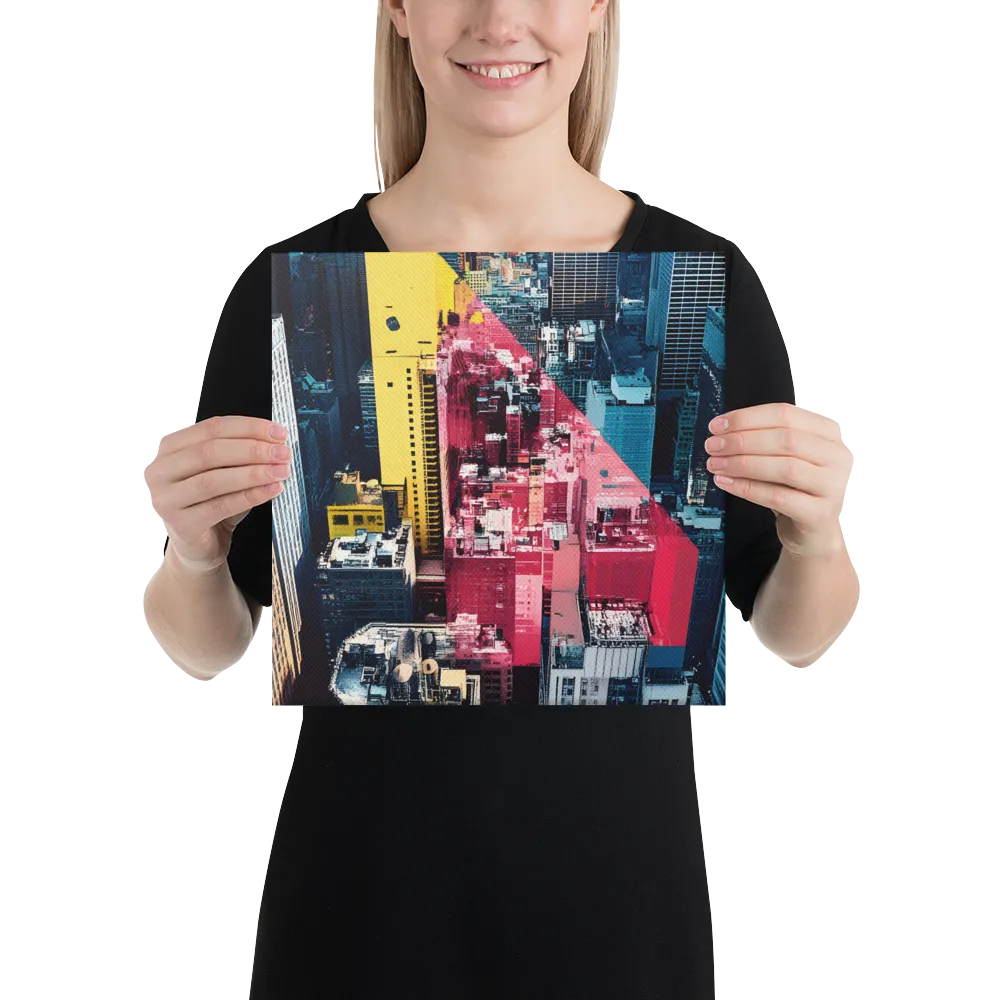 Dynamic Urban Symphony | Canvas | 12″×12″