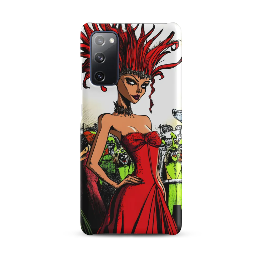 Fiery Elegance: A Fashion Statement