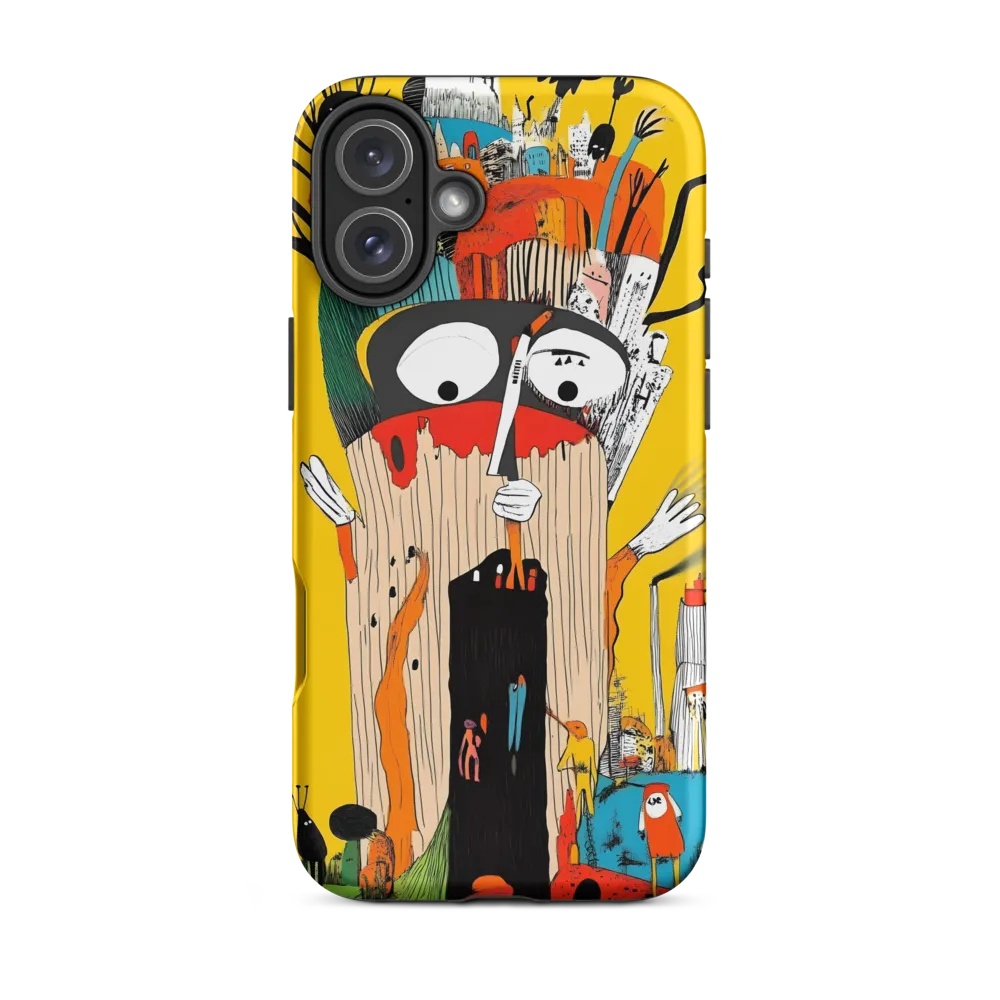 The Whimsical Tree of Imagination | Phone Case |  16 Plus | Tough Case | Matte