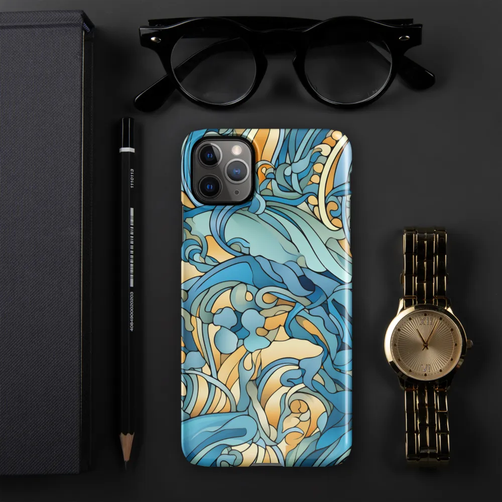 Dancing Waves of the Ocean | Phone Case |  11 Pro Max | Snap Case | Glossy