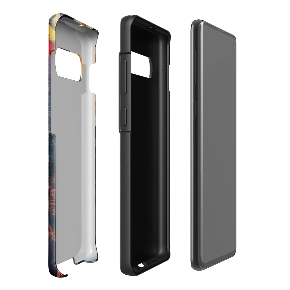 Whispers of Nature: A Modern Profile | Phone Case |  S10 Plus | Tough Case | Glossy