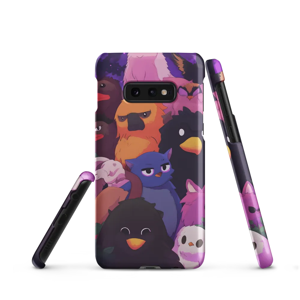 Whimsical Avian Gathering