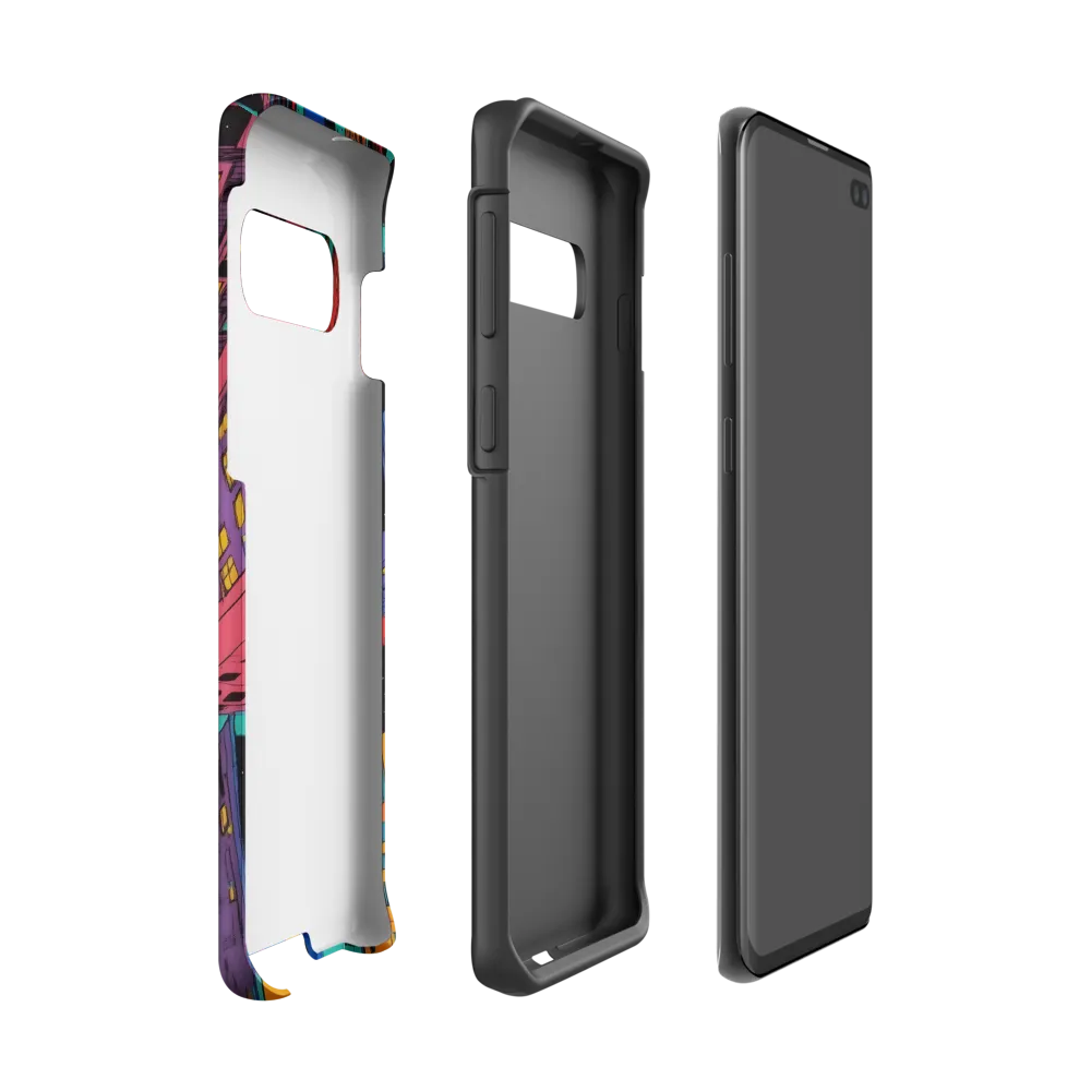 Aerial Dreamscape: The Pulse of Urban Life | Phone Case |  S10 | Tough Case | Matte