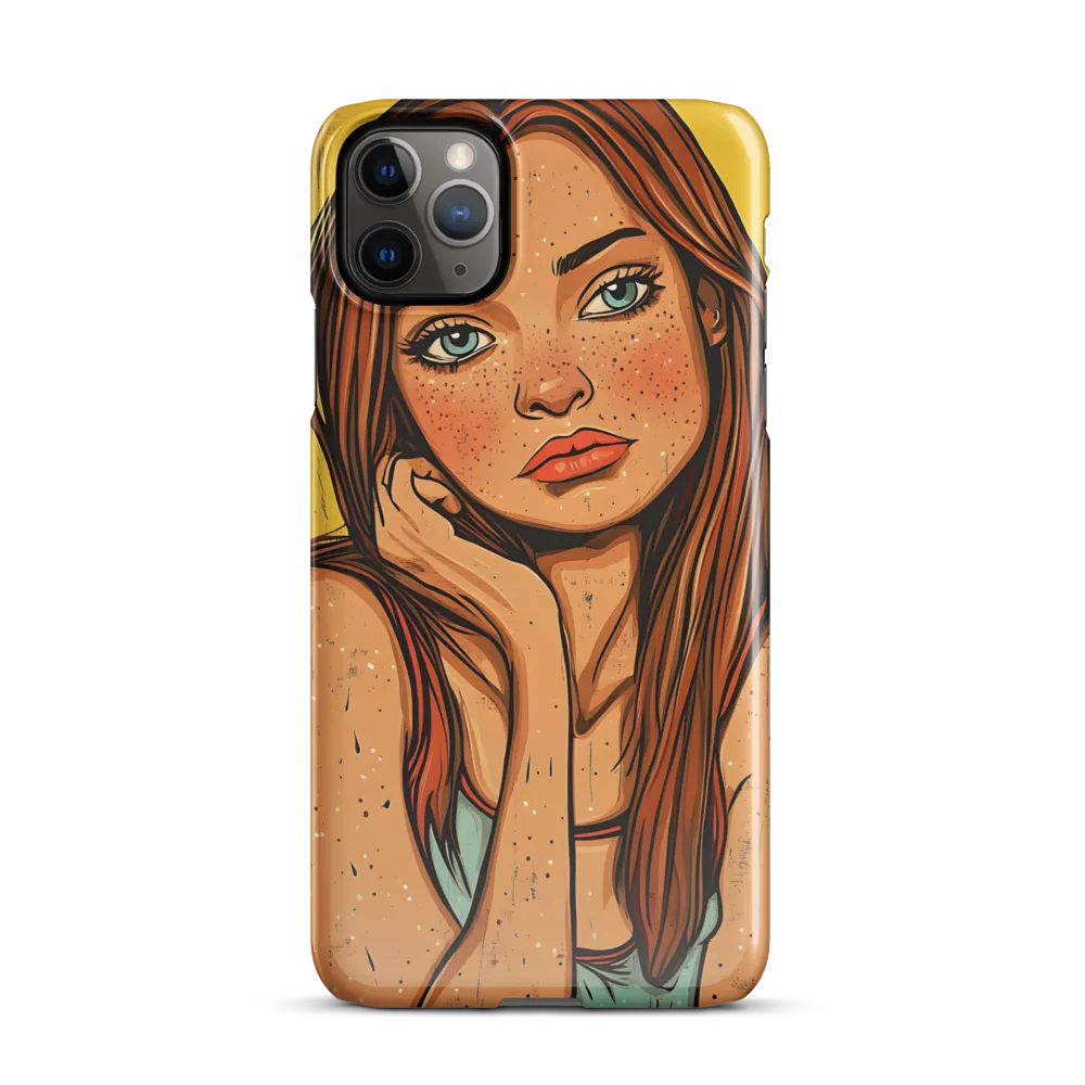 Contemplative Muse | Phone Case |  11 Pro Max | Snap Case | Glossy