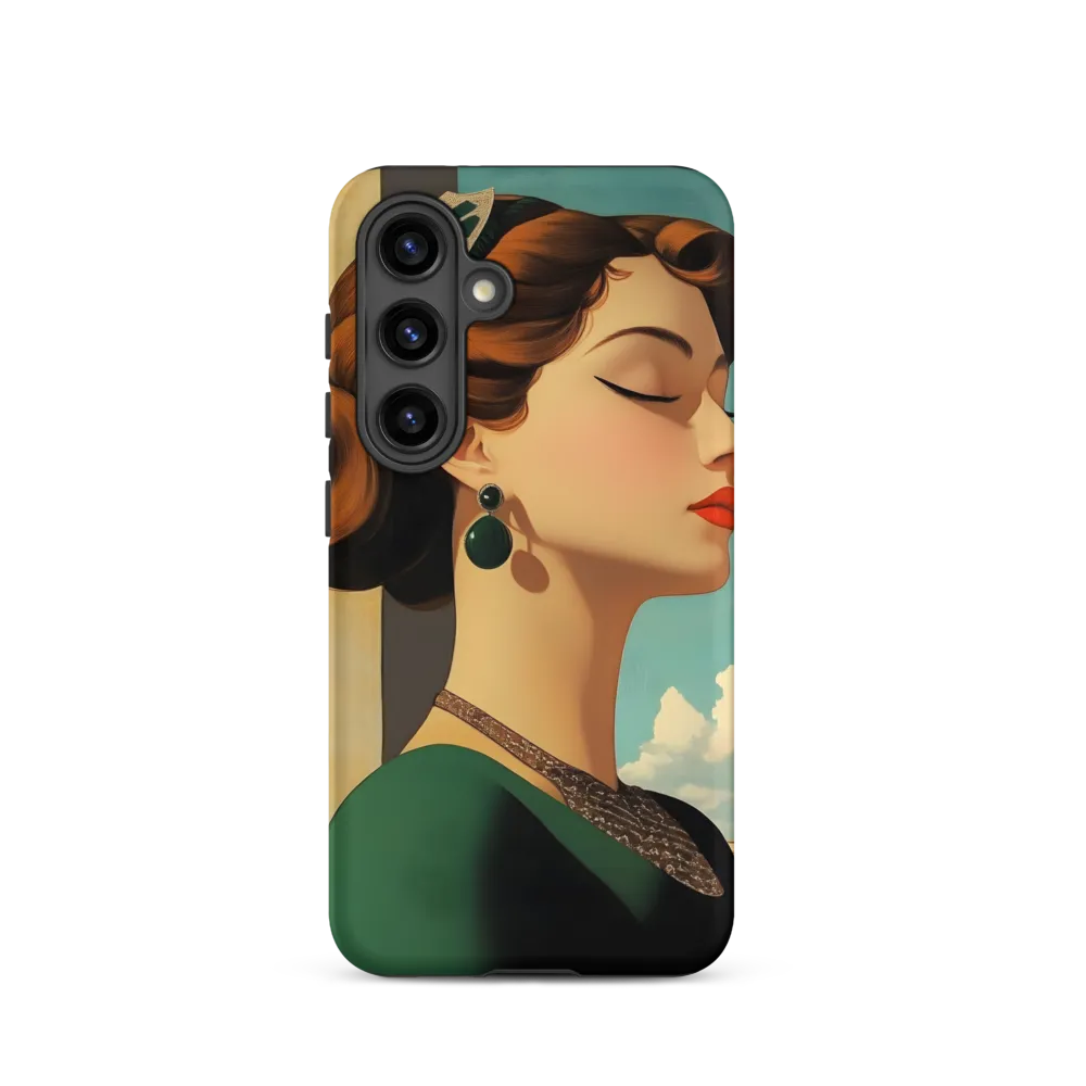 Elegance in Art Deco: A Portrait of Grace