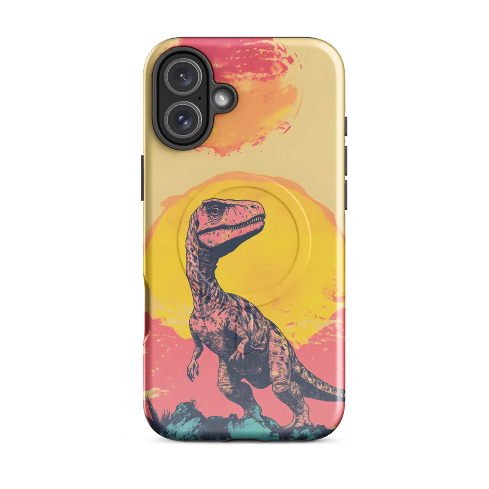 Majestic Dinosaur at Sunrise
