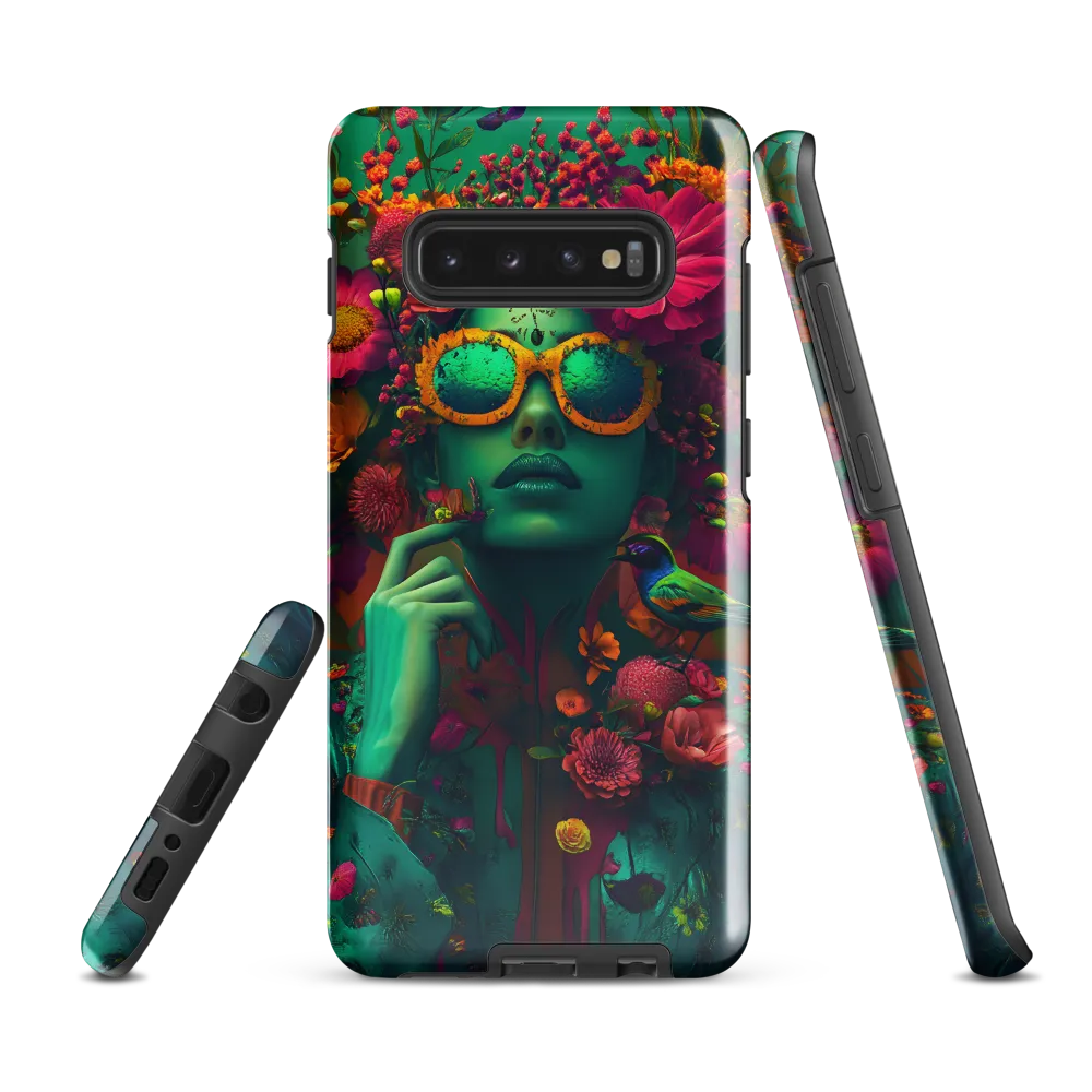 The Floral Dream | Phone Case |  S10 Plus | Tough Case | Glossy