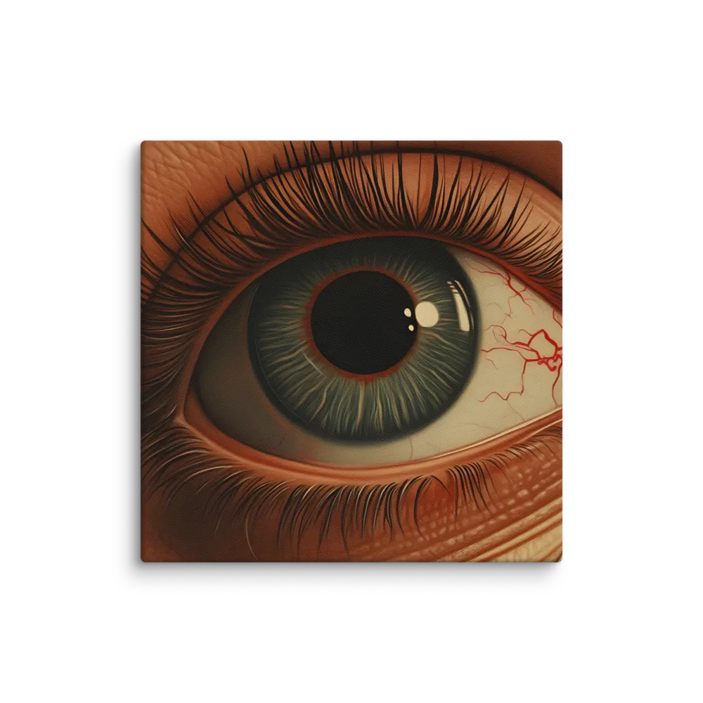 The Gaze of Anatomy | Canvas | 10″×10″