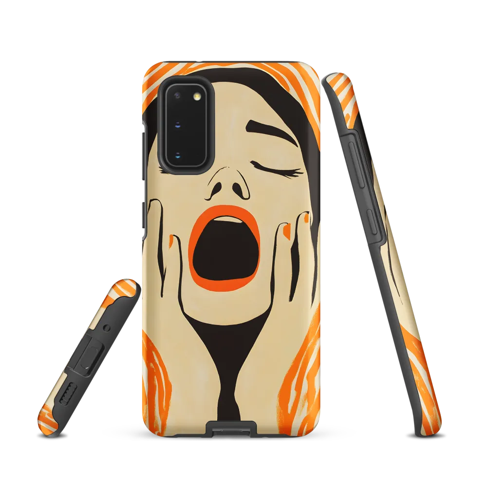 Echoes of Despair | Phone Case |  S20 | Tough Case | Matte