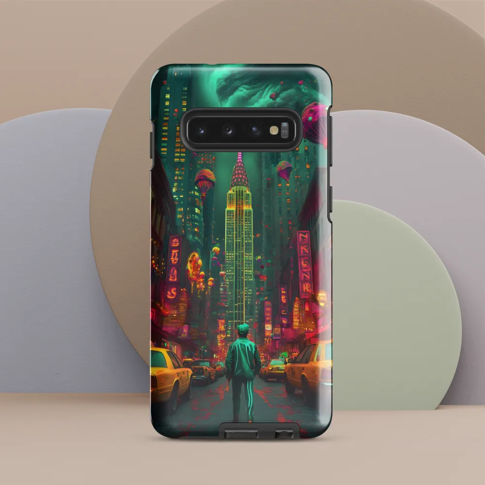 Neon Dreams: A Surreal Urban Journey