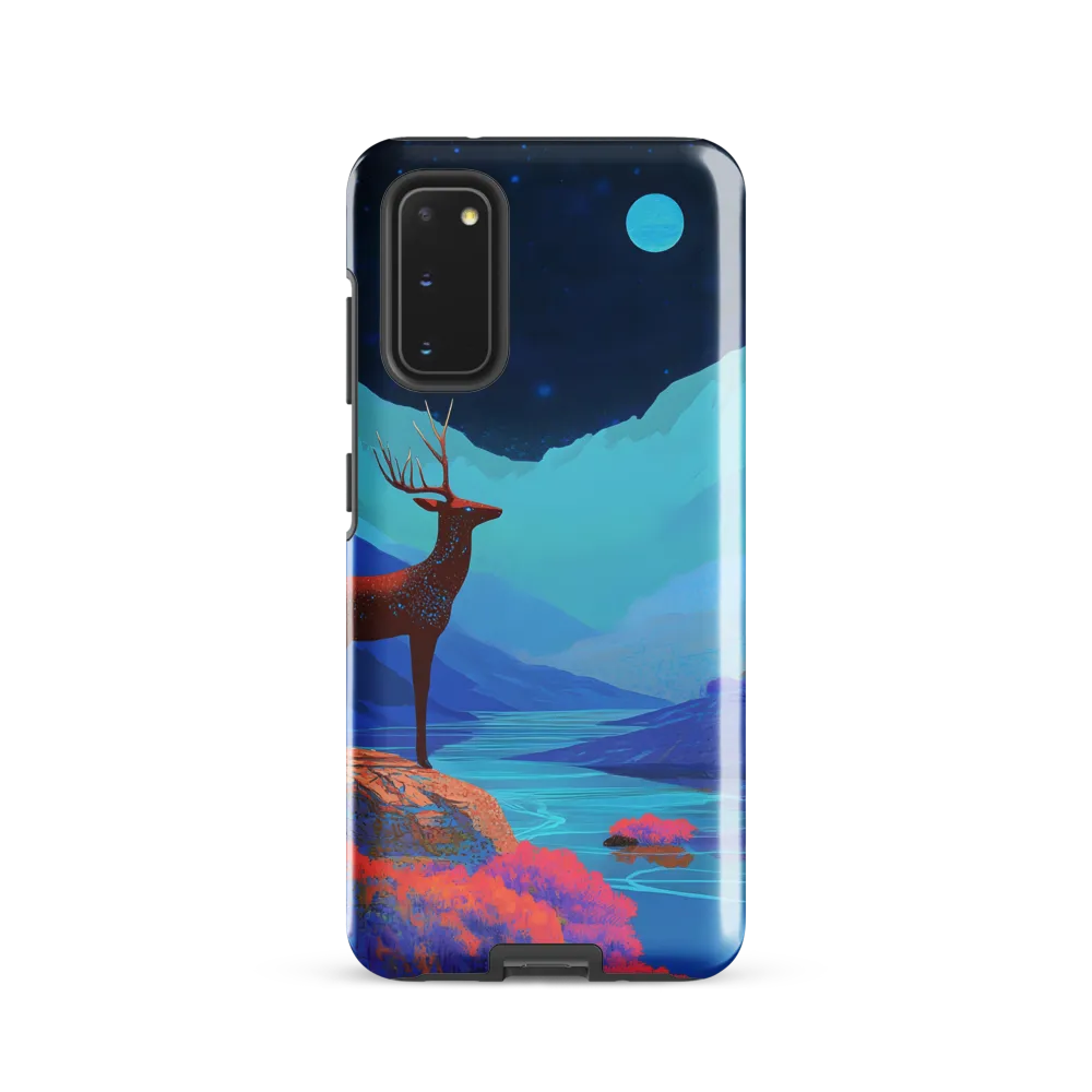 Cosmic Serenity: The Starlit Stag
