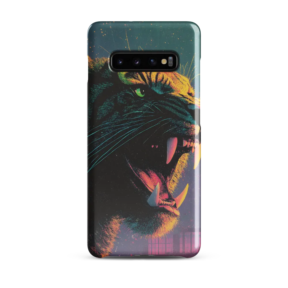 Feral Dreams: The Roaring Tiger | Phone Case |  S10 Plus | Snap Case | Glossy