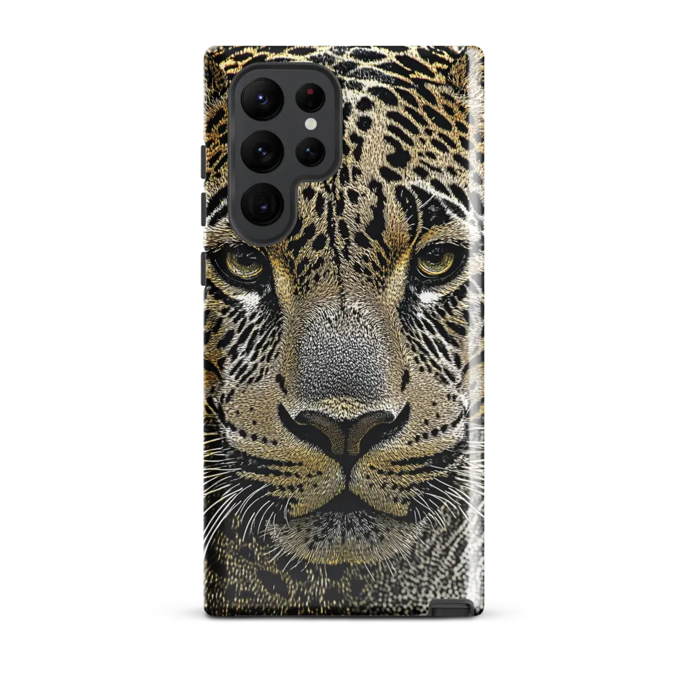 The Majestic Gaze: Portrait of a Leopard