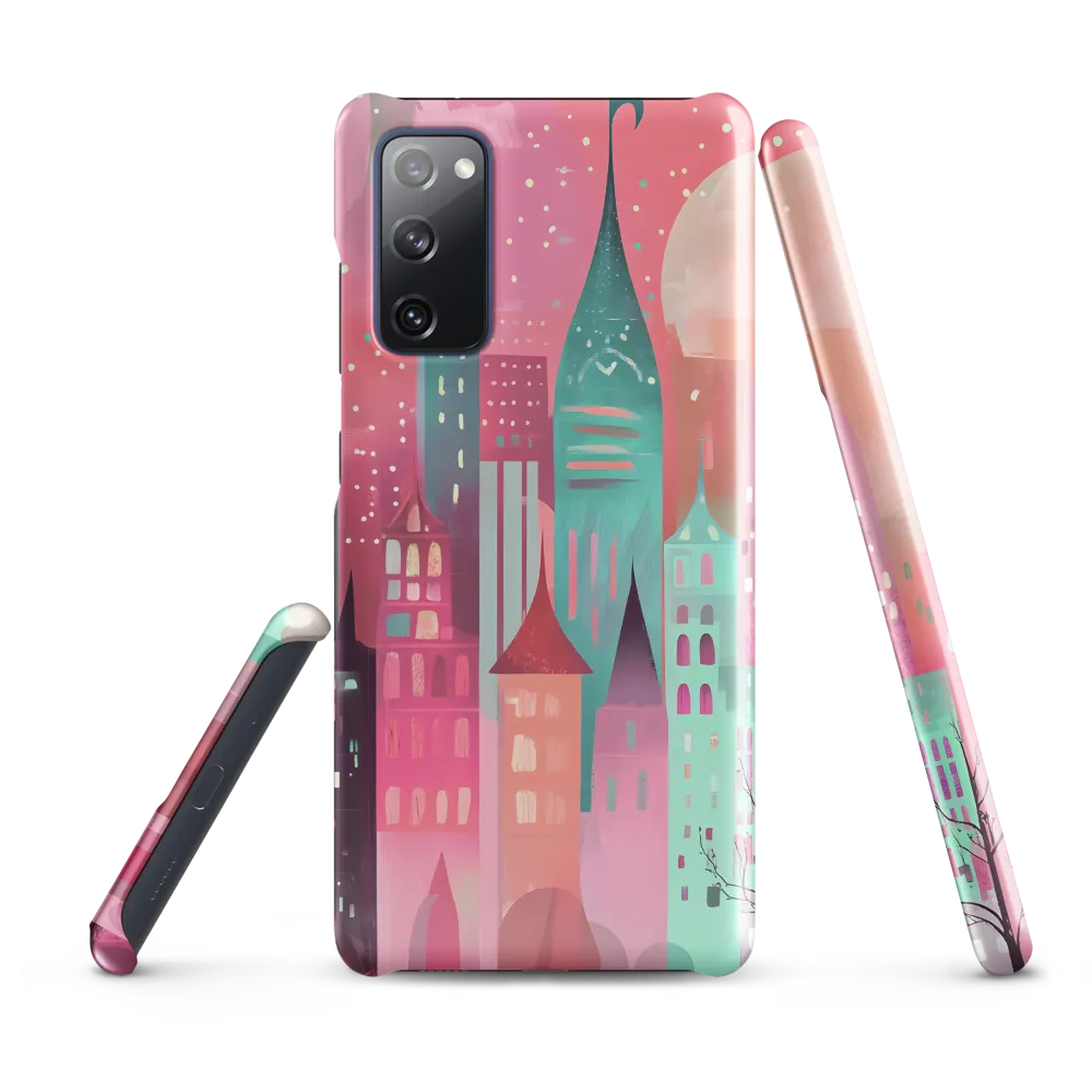 Whimsical City at Dusk