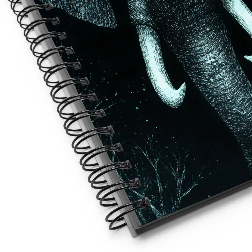 Majestic Guardian of the Night | Spiral Notebook