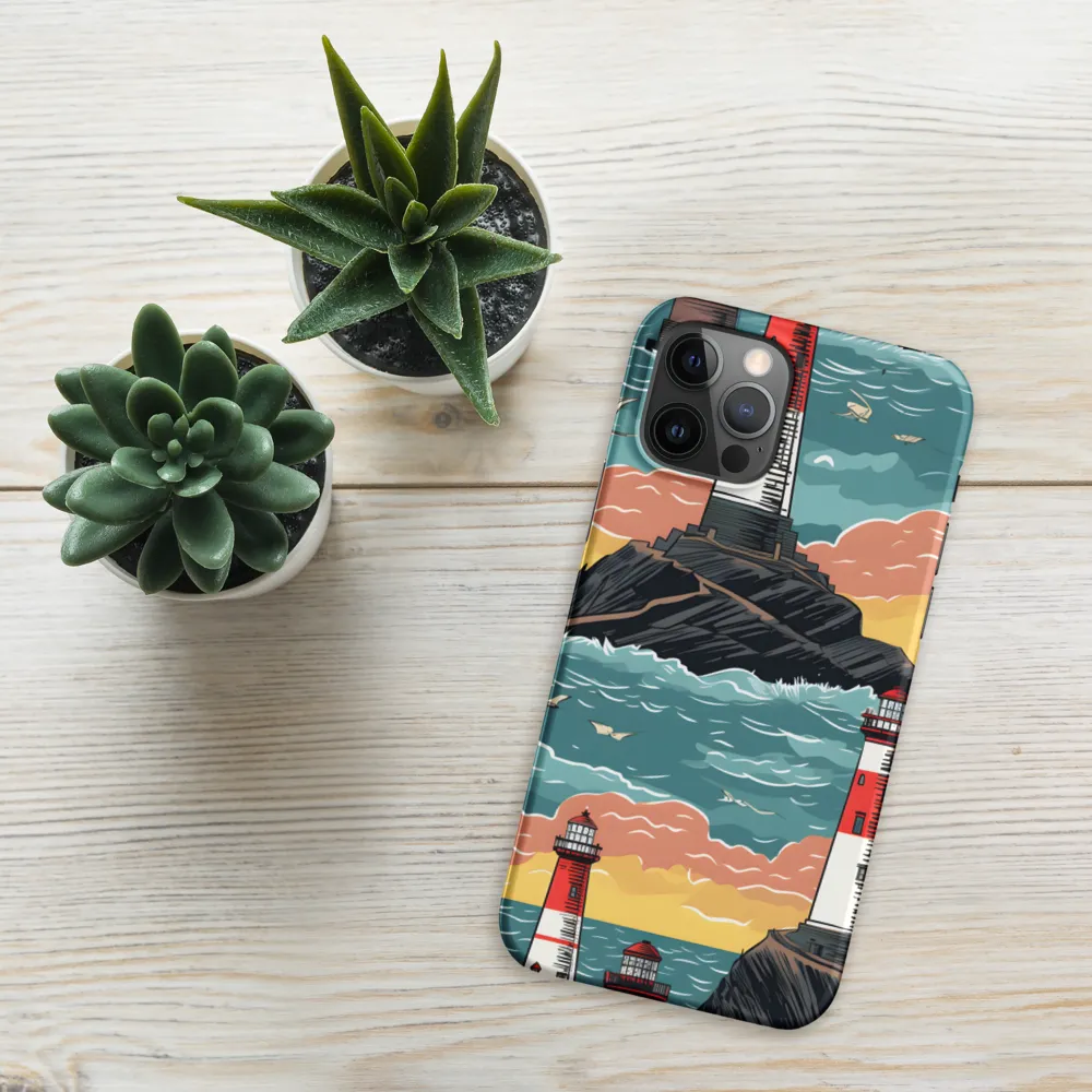 Lighthouses in a Whimsical Ocean