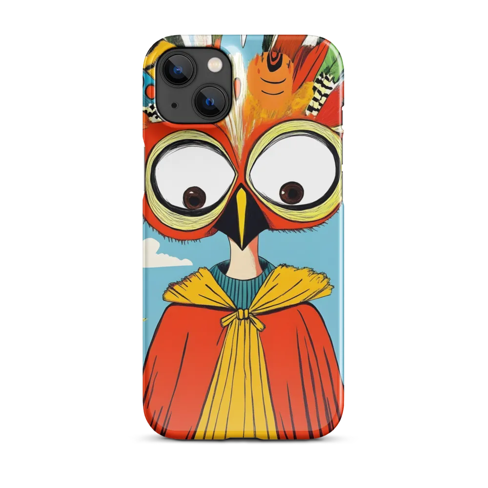 A Whimsical Encounter: The Owl-Human Fusion