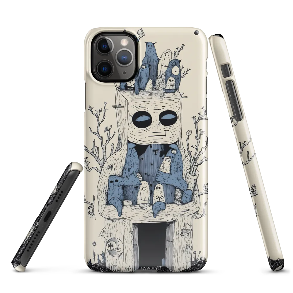 Whimsical Treehouse of Creatures | Phone Case |  11 Pro Max | Snap Case | Glossy