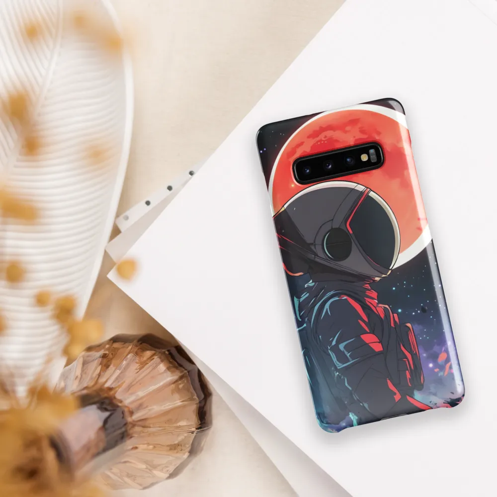 Celestial Voyage: The Dream of an Astronaut | Phone Case |  S10 Plus | Snap Case | Glossy