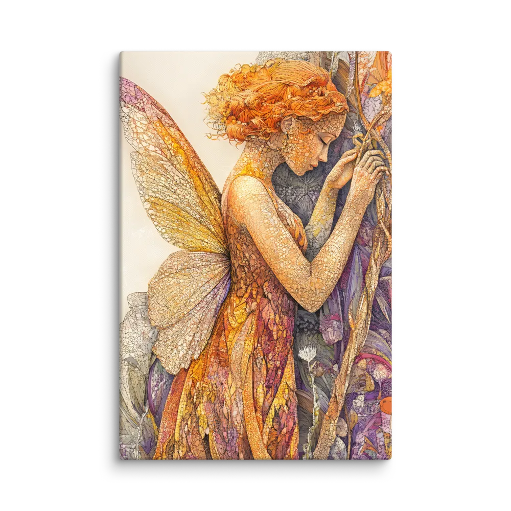 Whispers of the Frosted Meadow | Canvas | 32″×48″