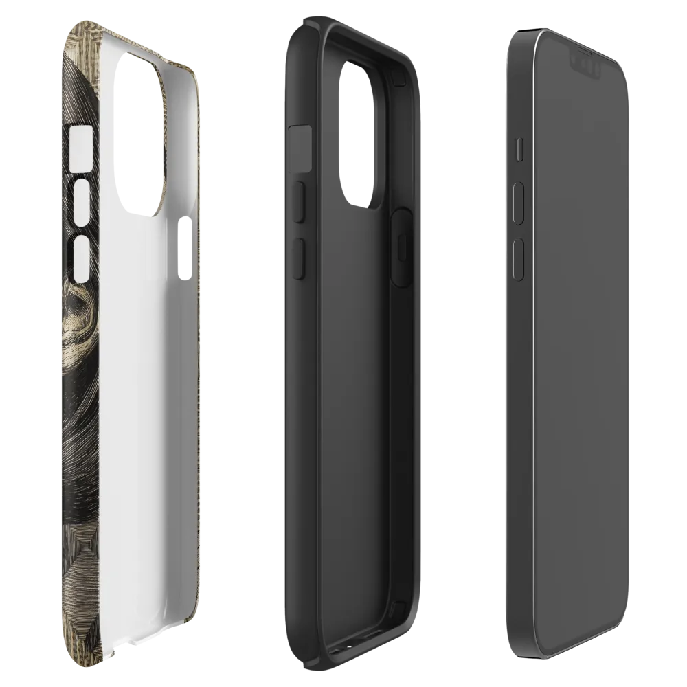 Contemplative Reflection | Phone Case |  13 Pro Max | Tough Case | Glossy