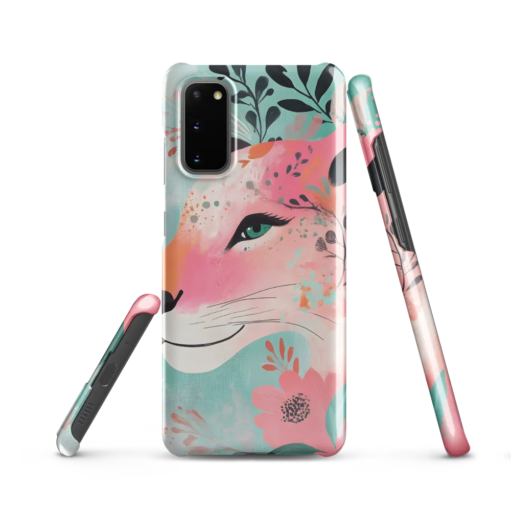 Whimsical Majesty: A Floral Lion