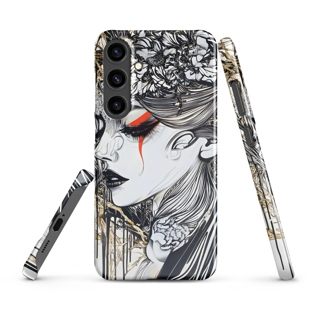 Veiled Mystique | Phone Case |  S24 Plus | Snap Case | Glossy