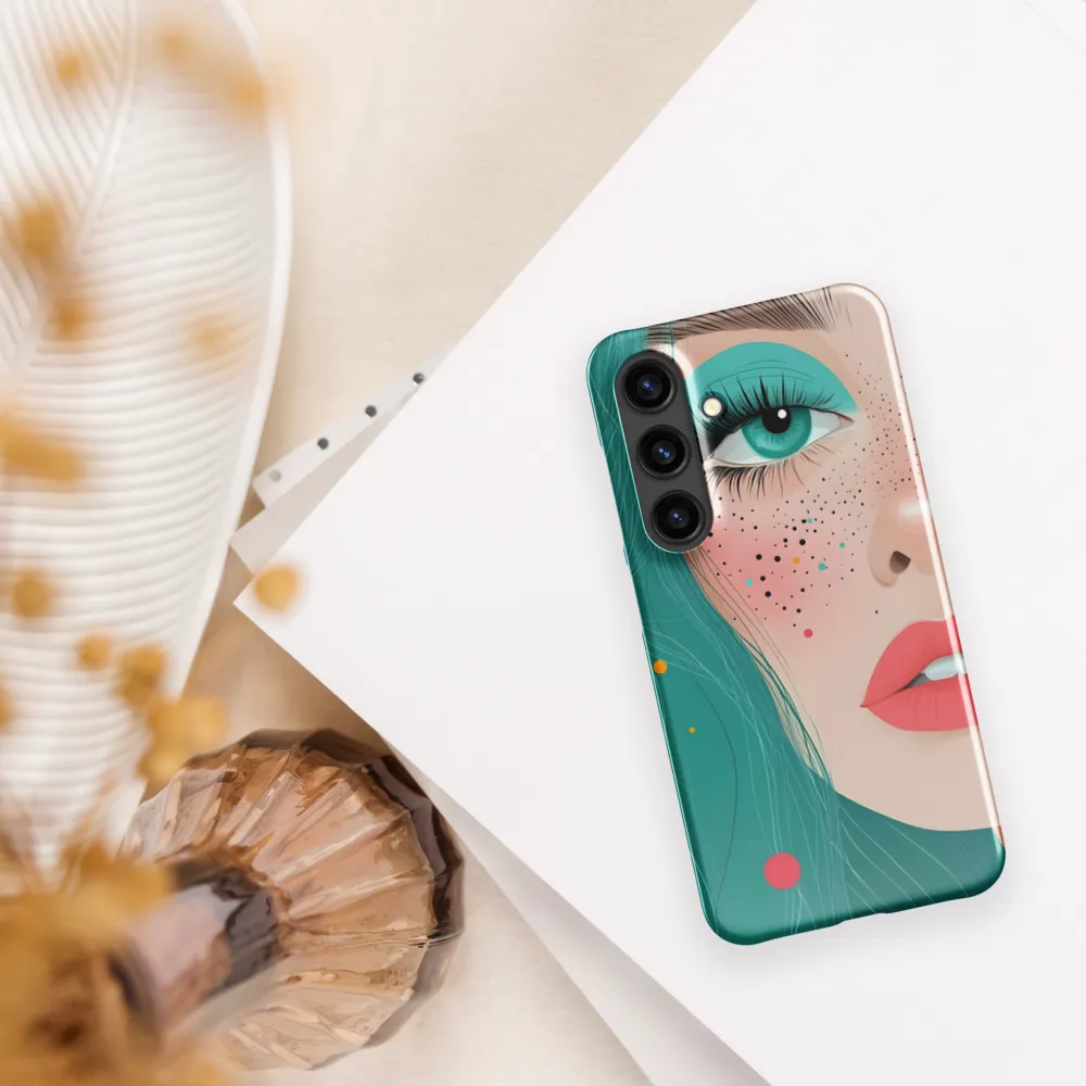 A Playful Portrait: Turquoise Temptation