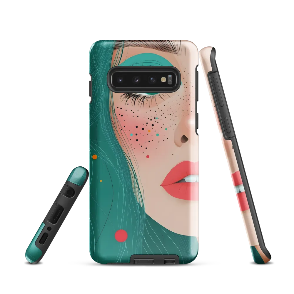 A Playful Portrait: Turquoise Temptation
