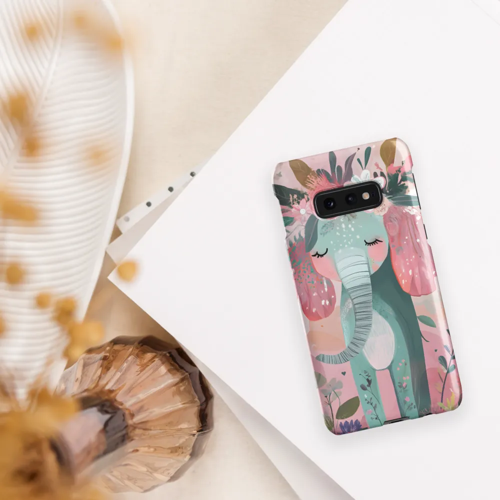 Whimsical Elephant in Bloom