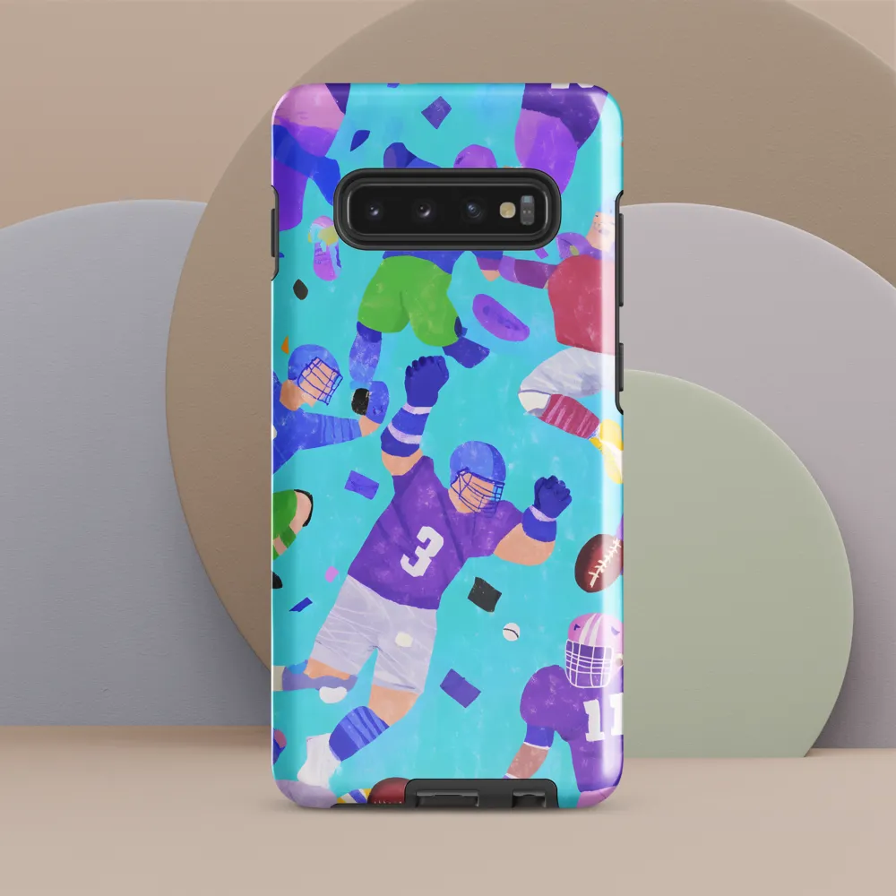 Dynamic Playmakers in Motion | Phone Case |  S10 Plus | Tough Case | Glossy