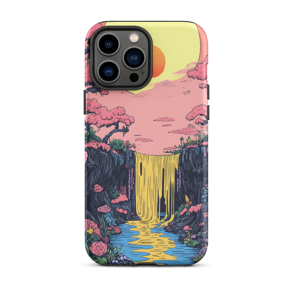 Ethereal Cascade of Blossoms