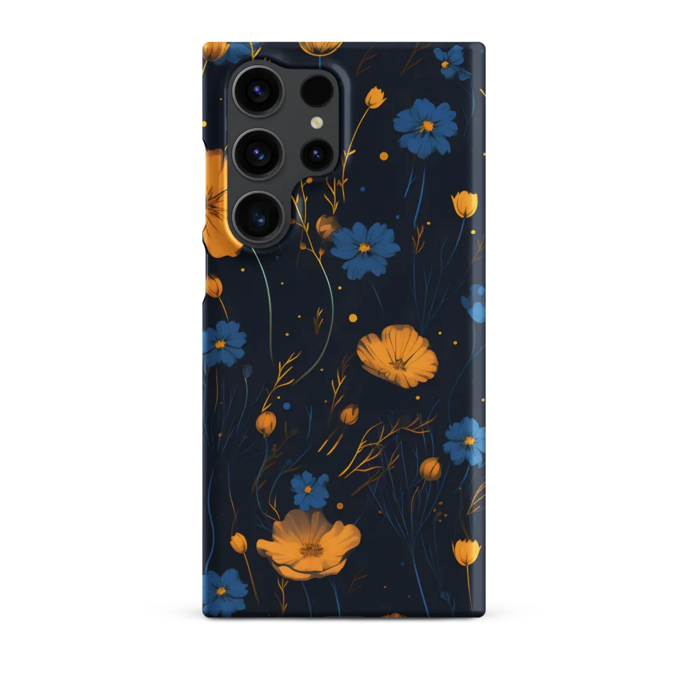 Nocturnal Blossoms | Phone Case |  S23 Ultra | Snap Case | Matte