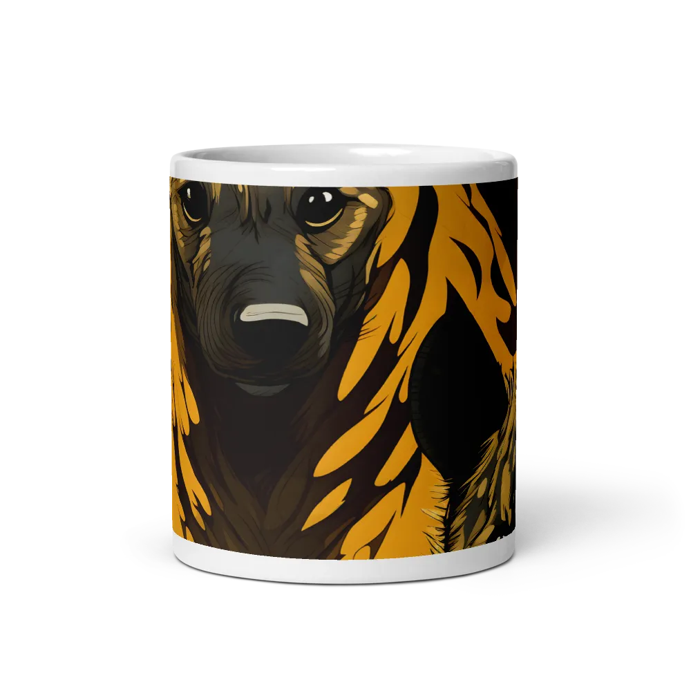 The Call of the Wild: Hyena Harmony | Mug with White inside | 11 oz