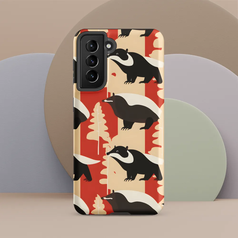 Wildlife Pattern: The Badger Tale