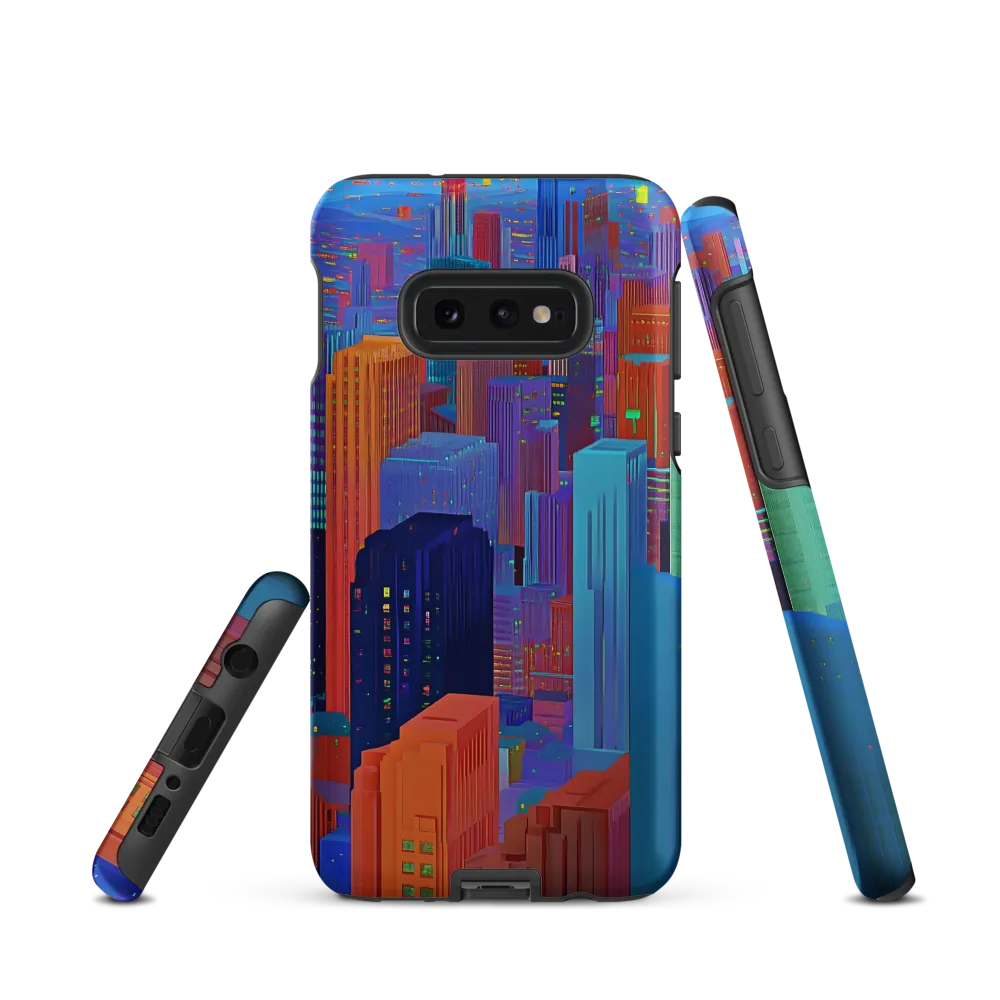 Vibrant Metropolis in Twilight