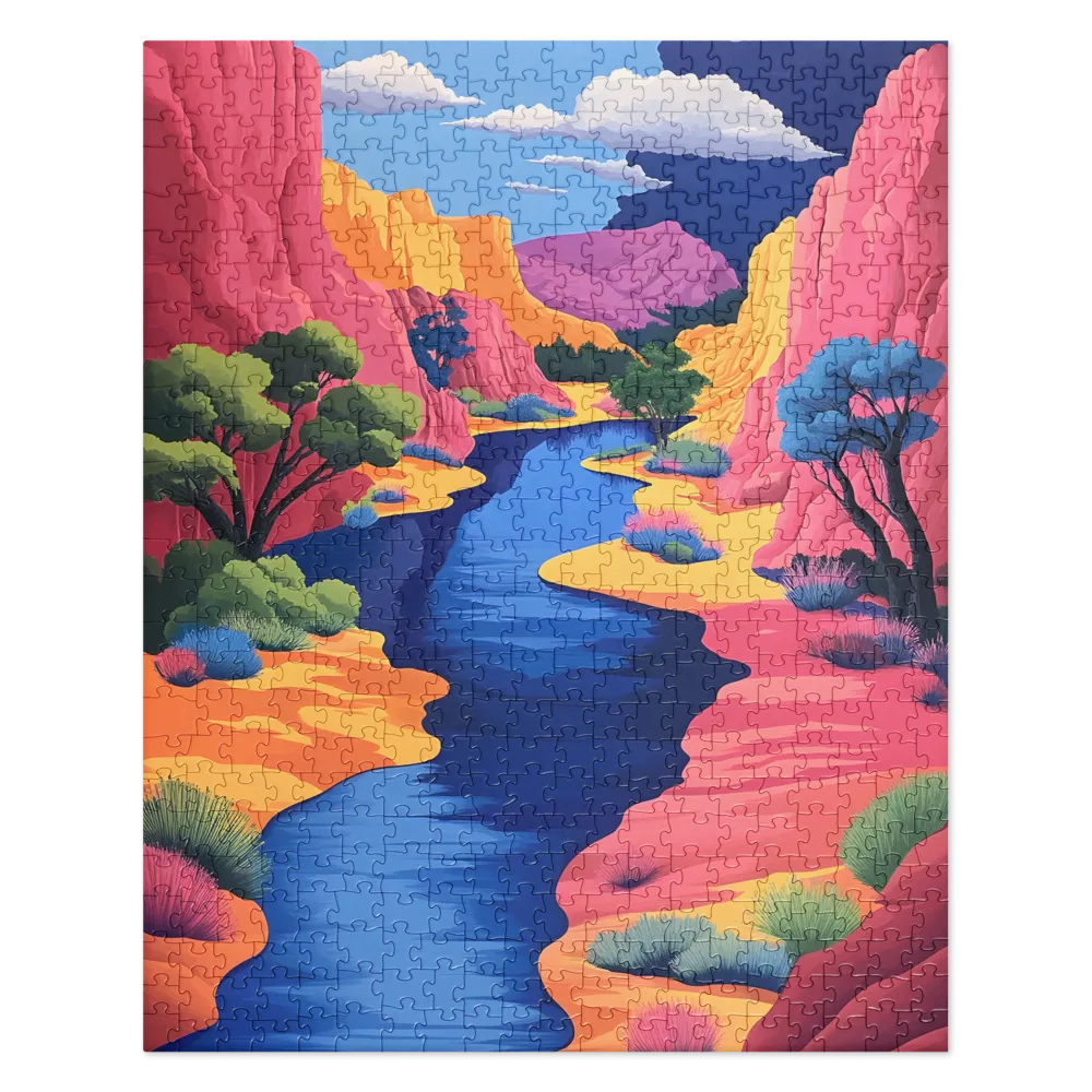 Dreamscape Oasis | Jigsaw Puzzle | 520 pieces