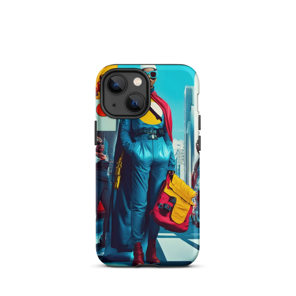 Urban Power: A Superhero's Stance