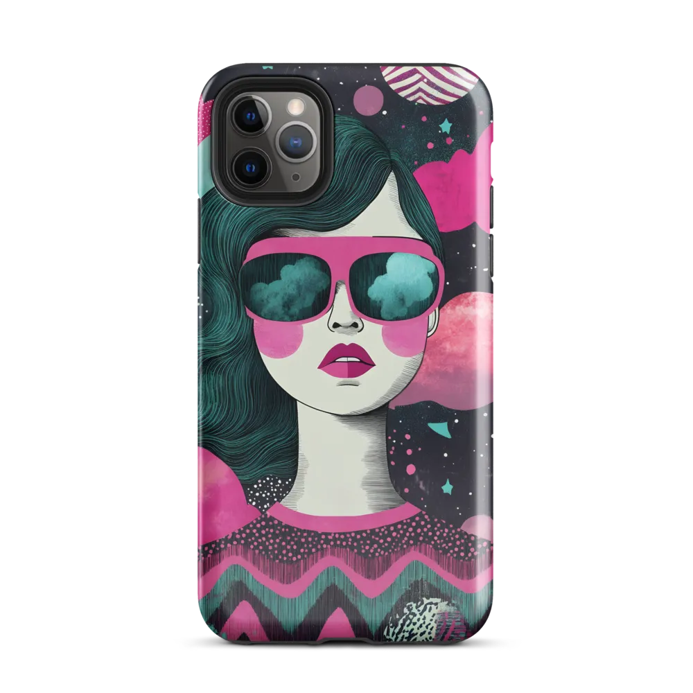 Chic Dreams: A Pop Art Portrait | Phone Case |  11 Pro Max | Tough Case | Glossy