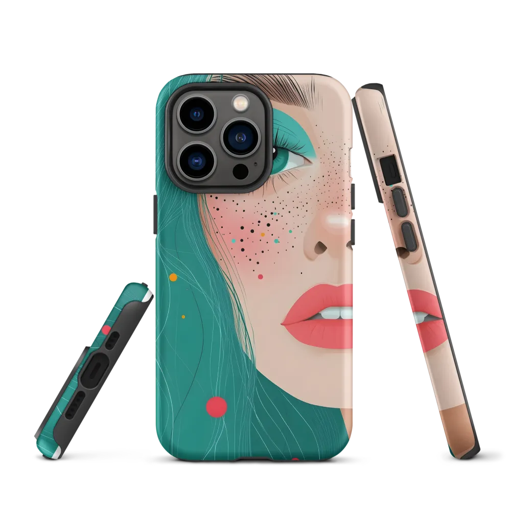 A Playful Portrait: Turquoise Temptation