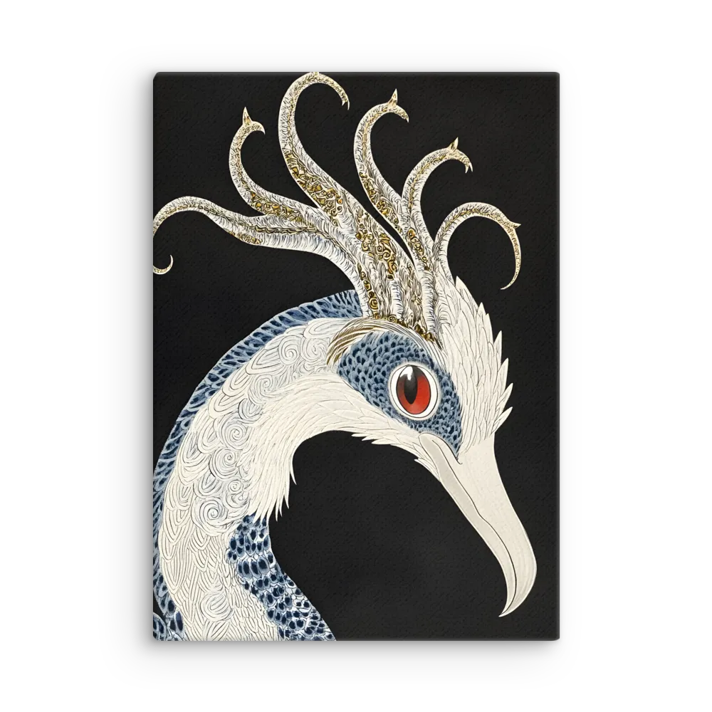 Elegance of the Majestic Peacock | Thin Canvas | 20″×28″