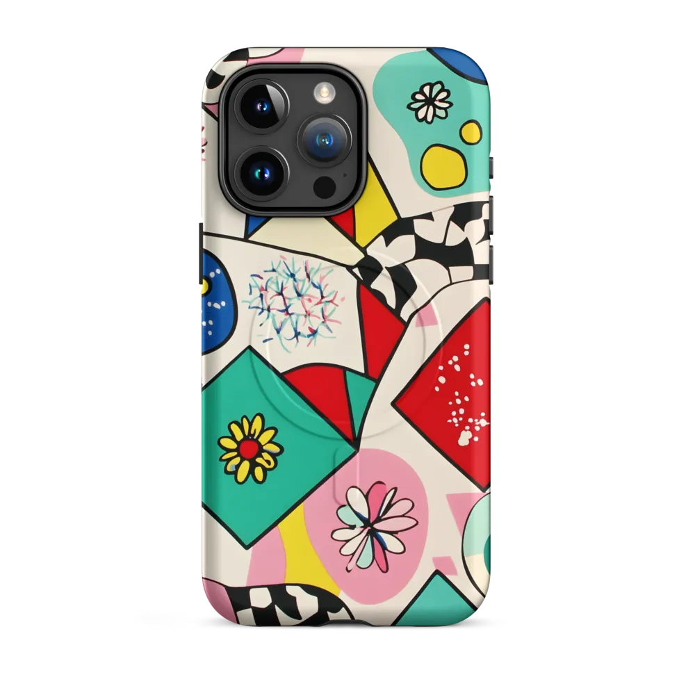 Joyful Geometry: A Playful Dance of Shapes and Colors