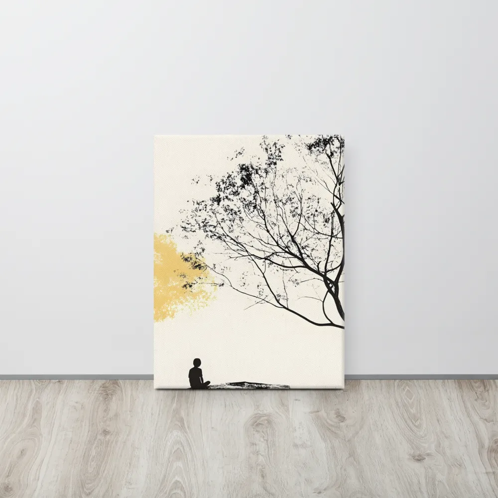 Whispers of Solitude | Canvas | 18″×24″
